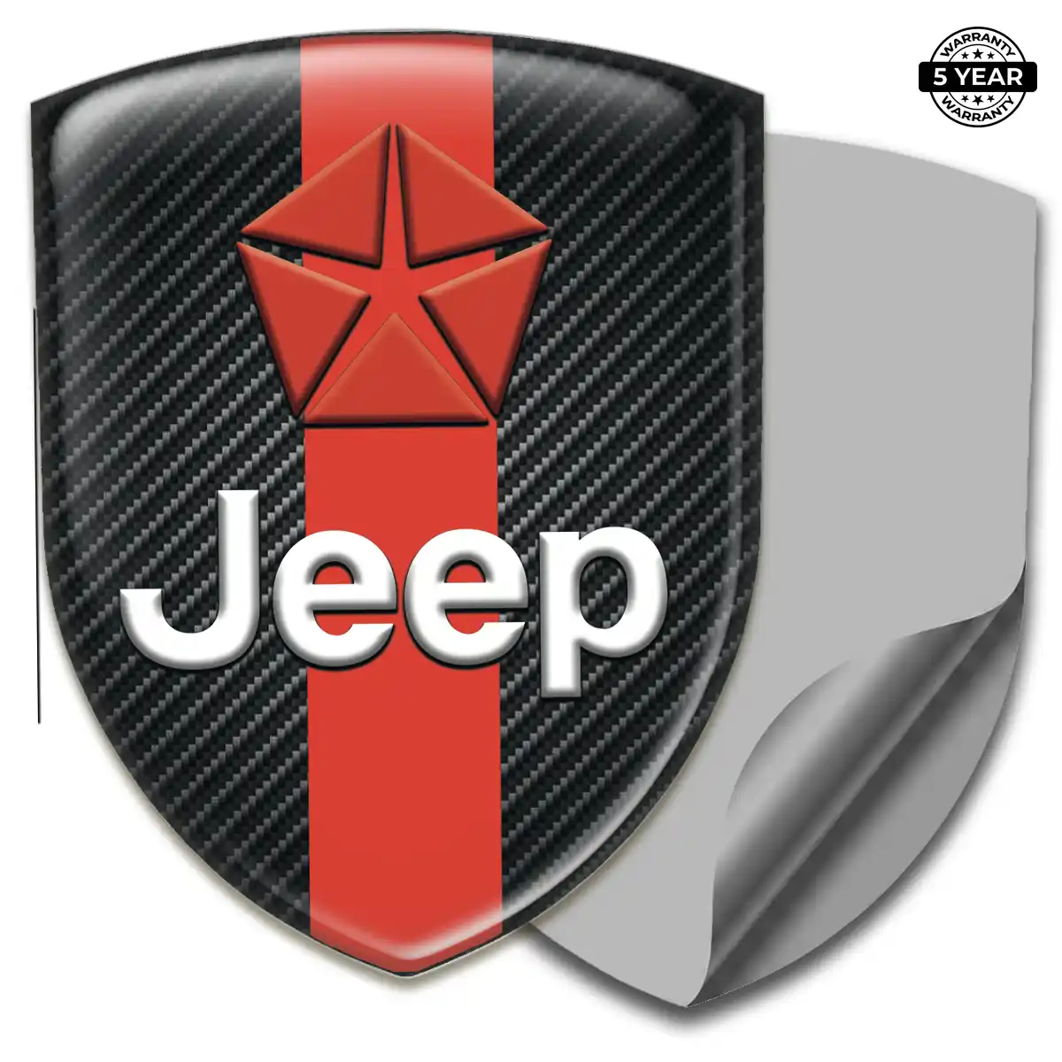 Jeep Car Logo Decal Elite Edition