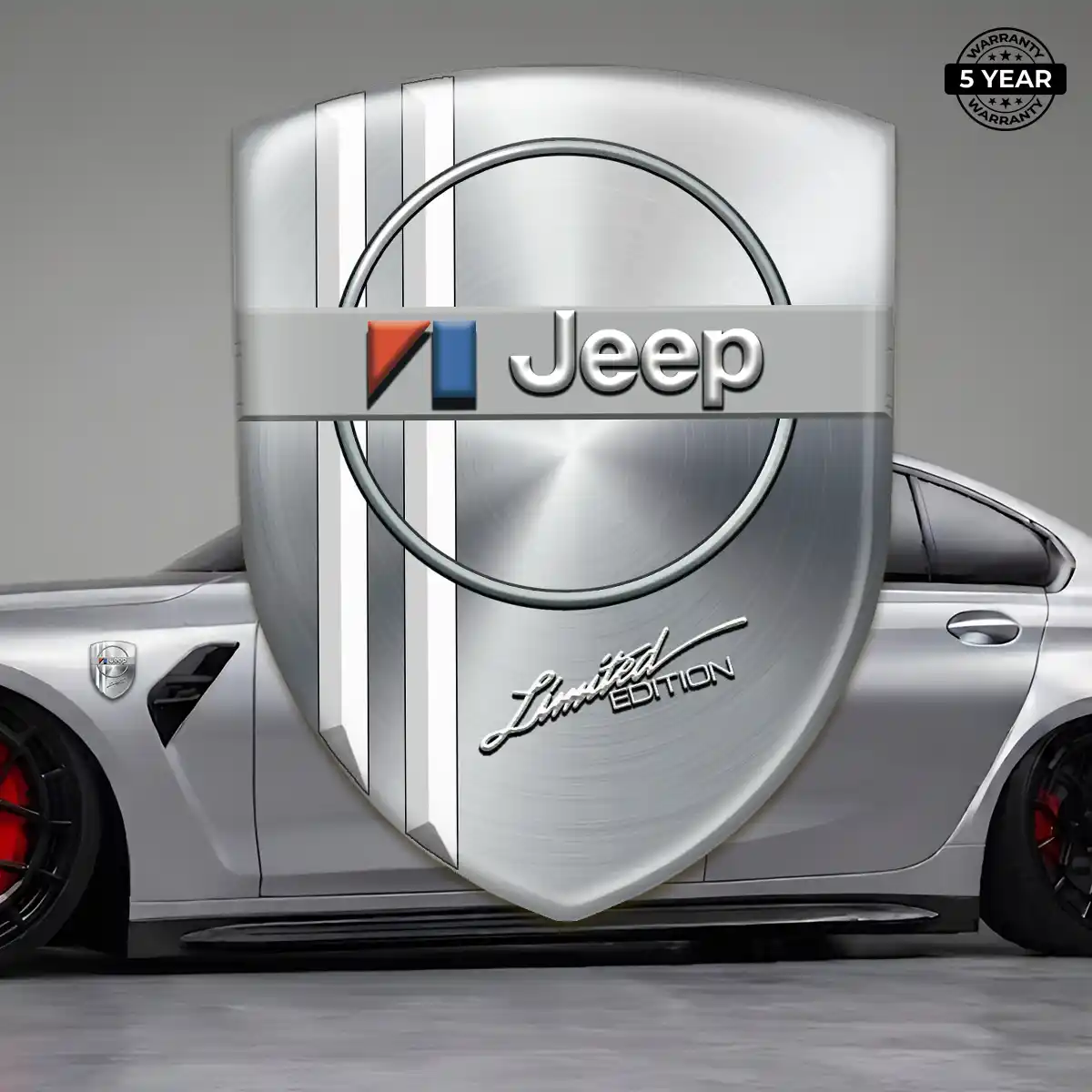 Jeep Car Logo Decal Exclusive Series