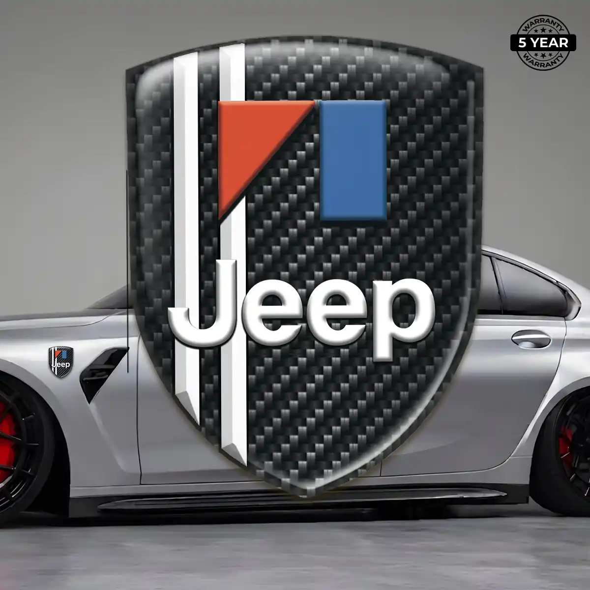 Jeep Car Logo Decal Exterior Luxe