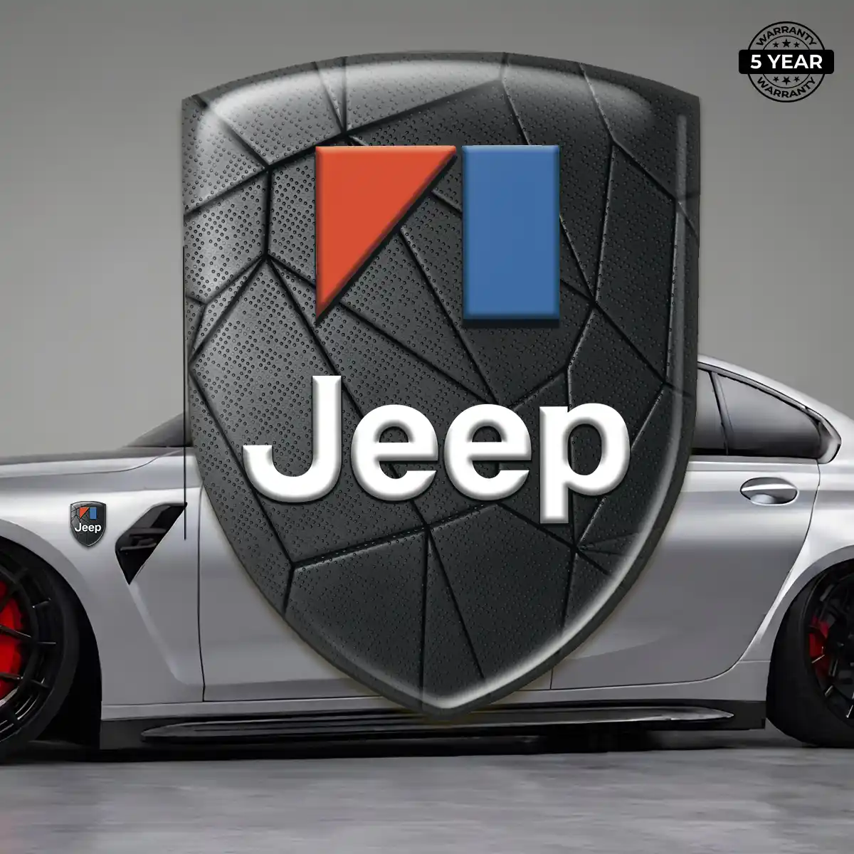 Jeep Car Logo Decal Interior Elegance