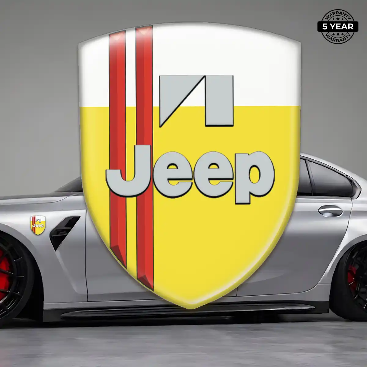 Jeep Car Logo Decal Interior Luxe