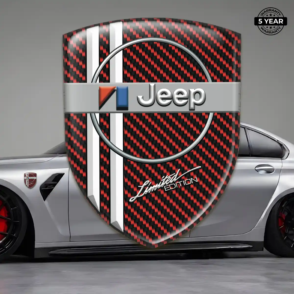 Jeep Car Logo Decal Outer Style