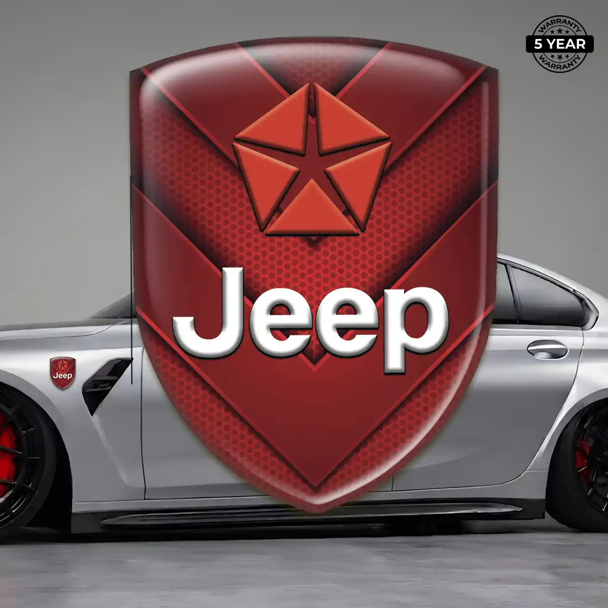 Jeep Car Logo Decal Prime Quality