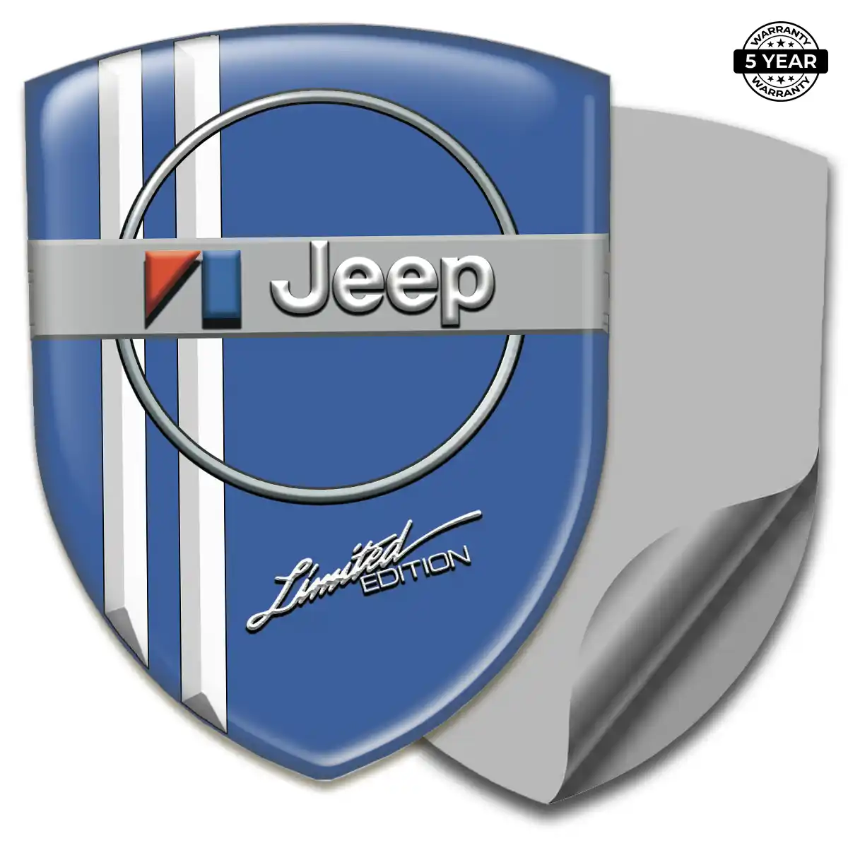 Jeep Car Logo Decal Refined Design