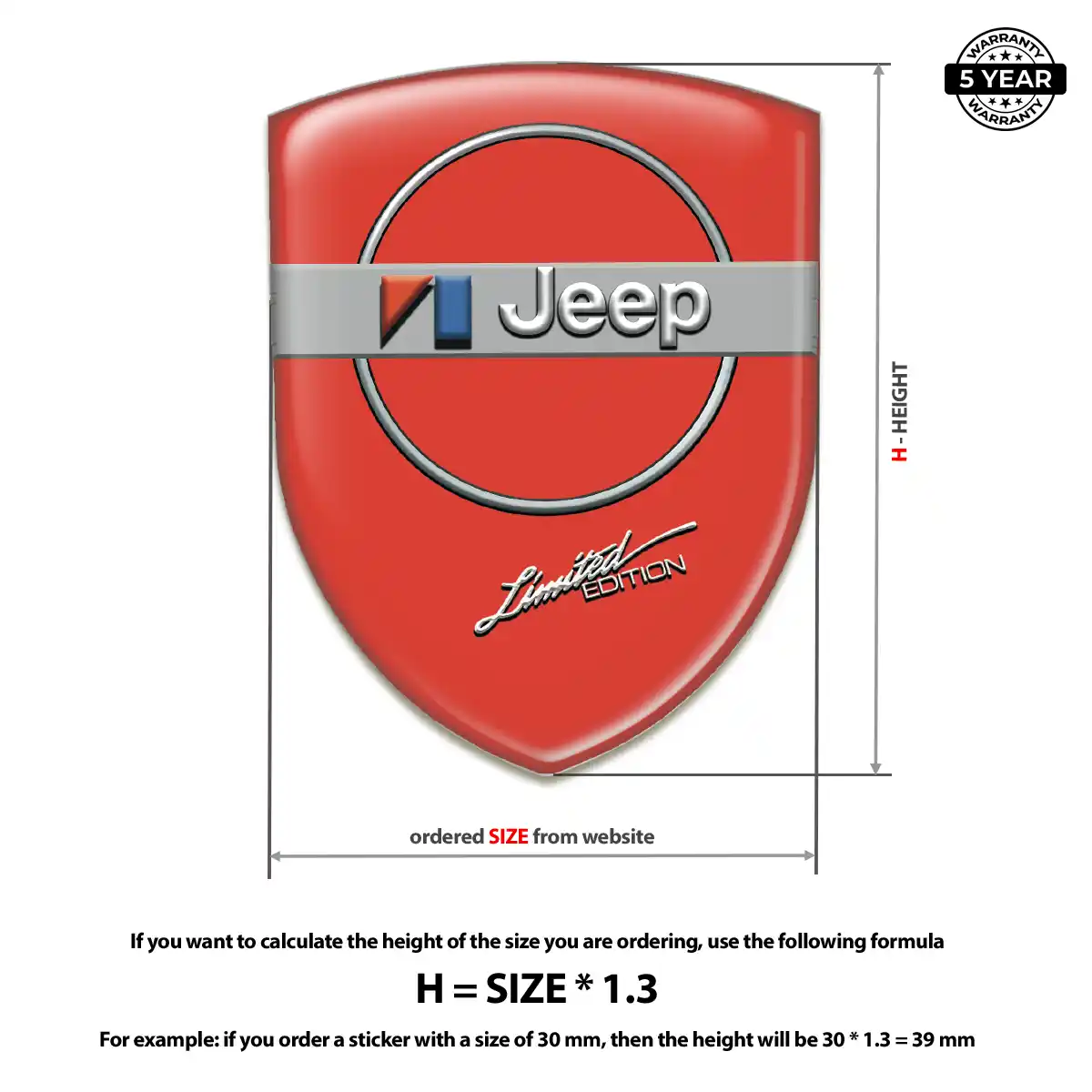 Jeep Car Logo Decal Sleek Style