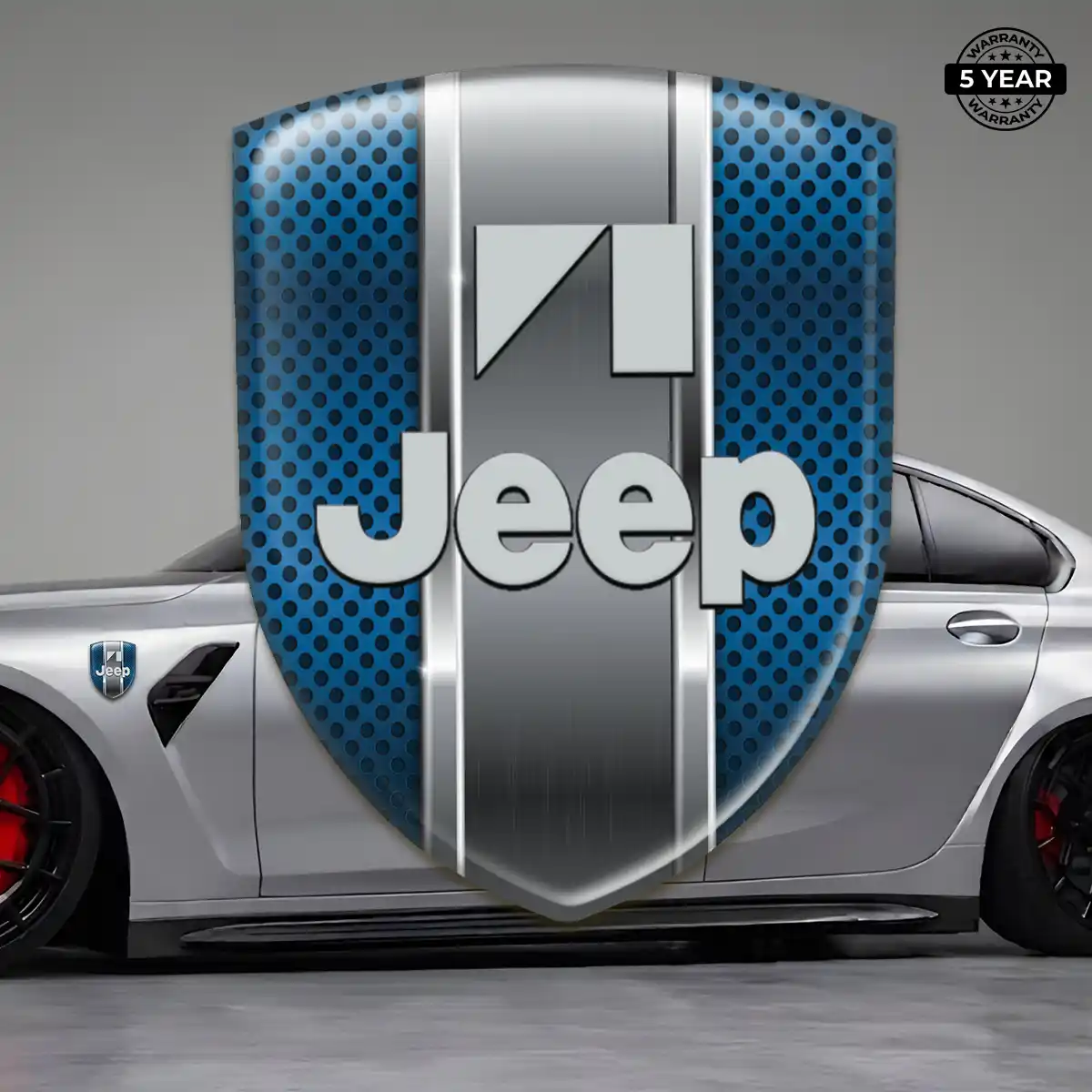 Jeep Crest Emblem Cabin Style