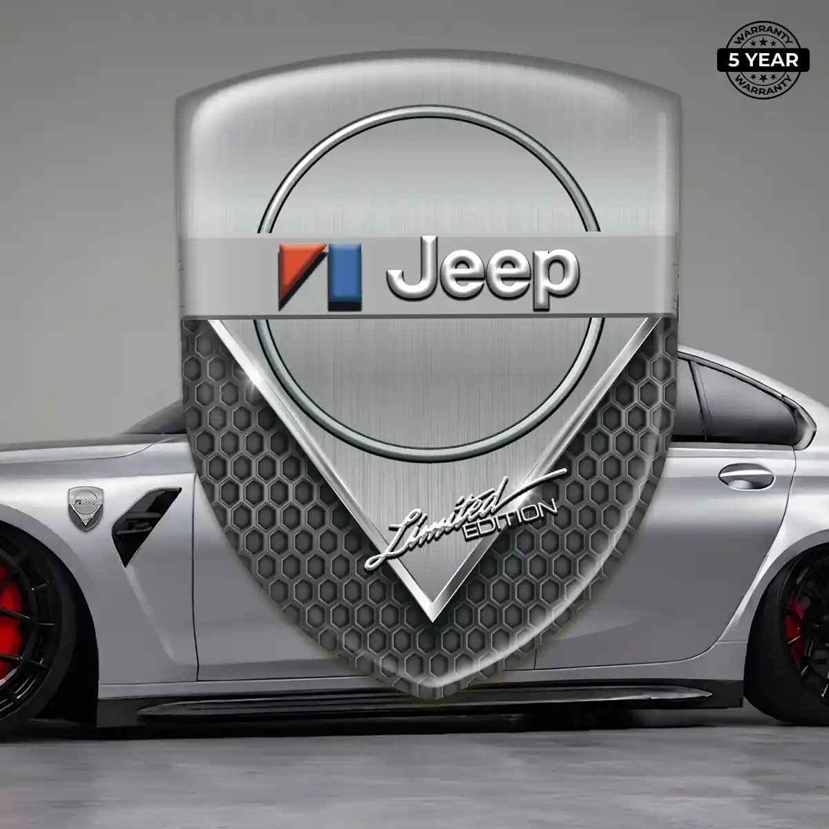 Jeep Crest Emblem Elite Finish
