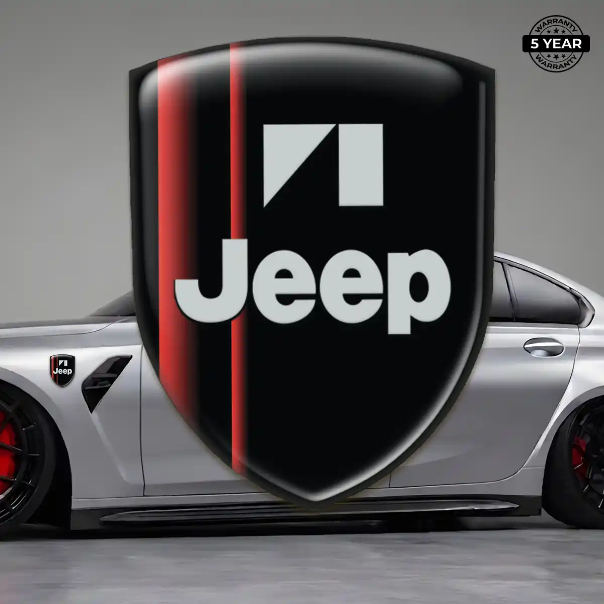 Jeep Crest Emblem Outer Style