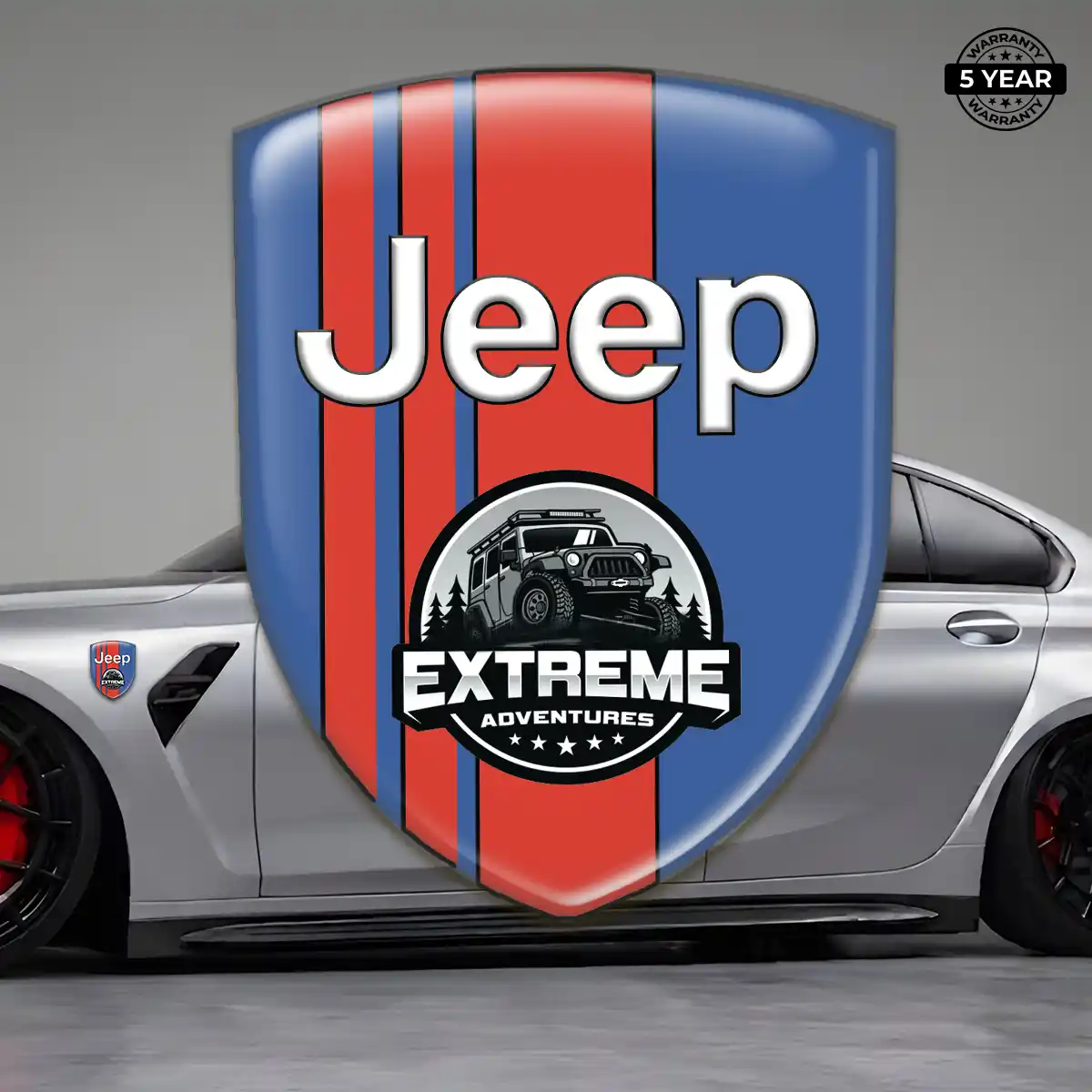 Jeep Crest Emblem Prime Quality
