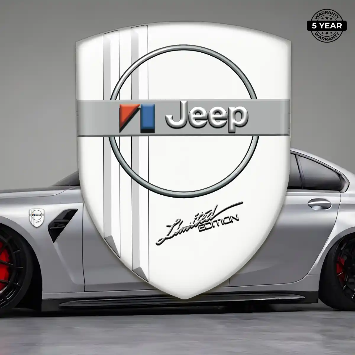 Jeep Crest Emblem Refined Design