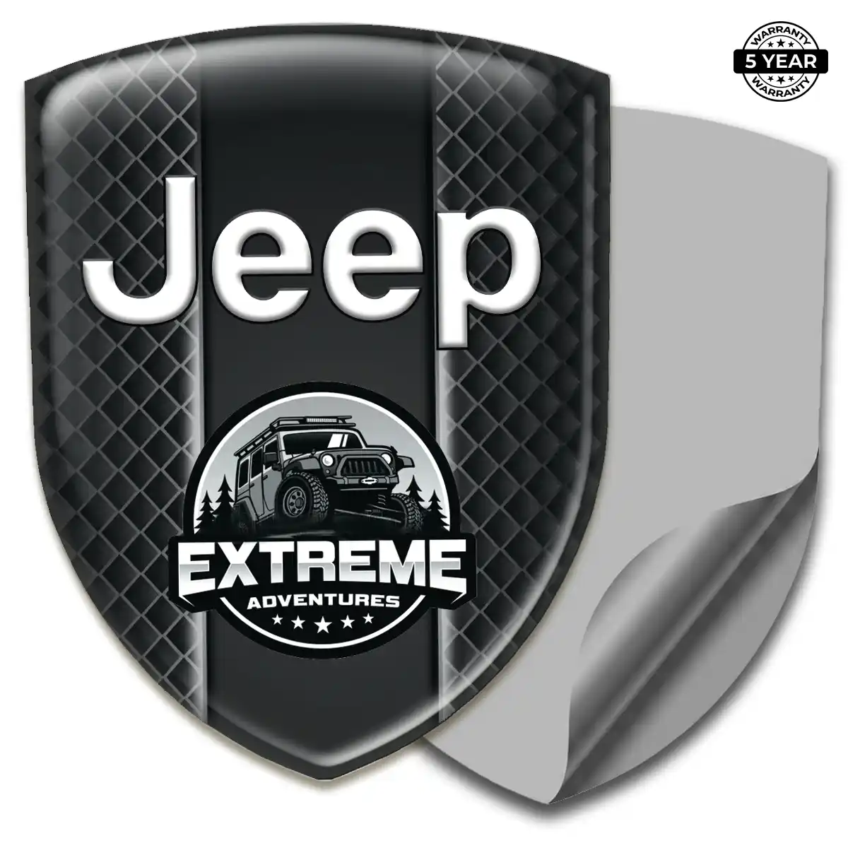 Jeep Crest Emblem Resin Luxe