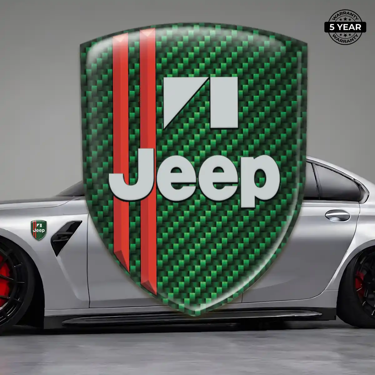 Jeep Crest Logo Emblem Elite Edition