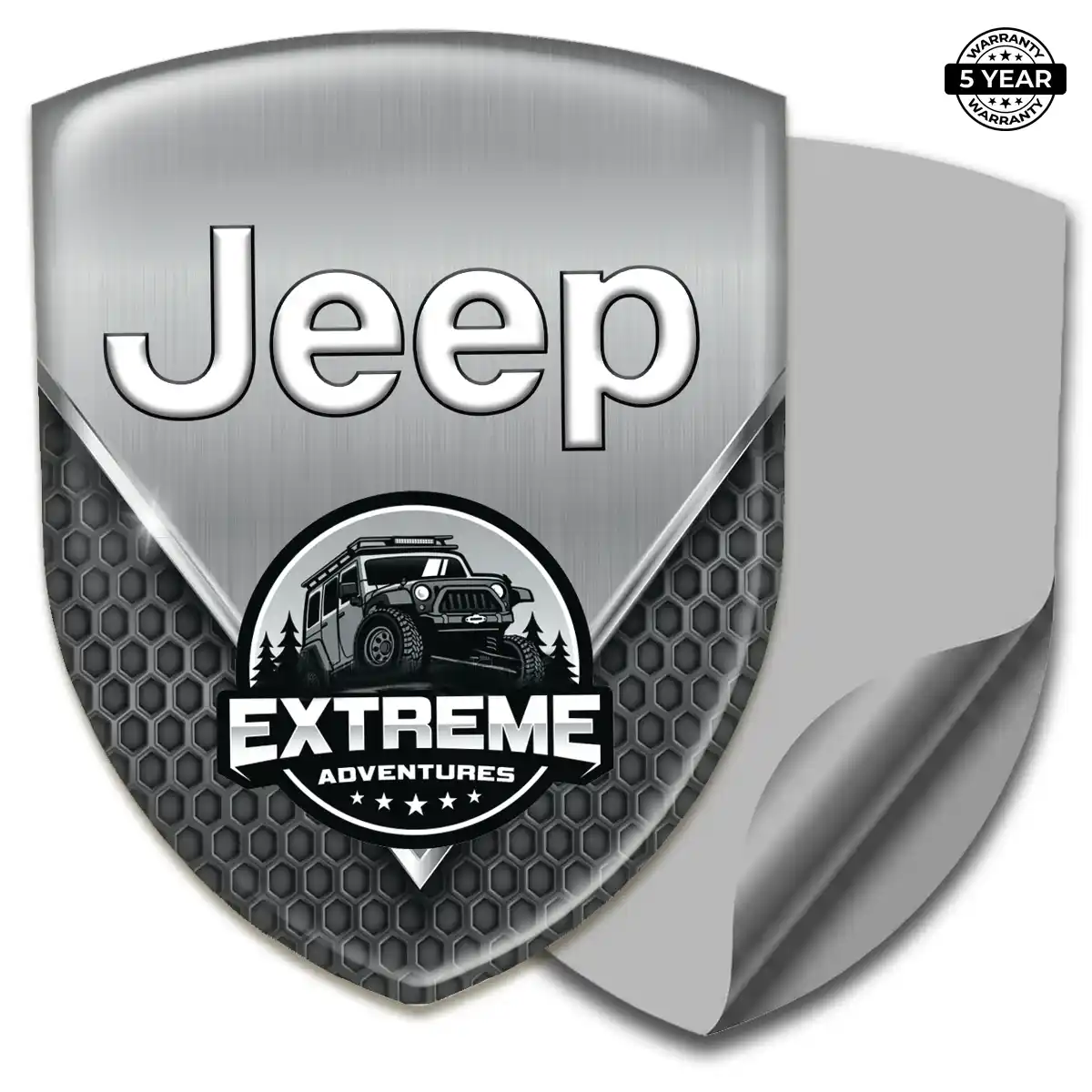 Jeep Crest Logo Emblem Interior Luxe
