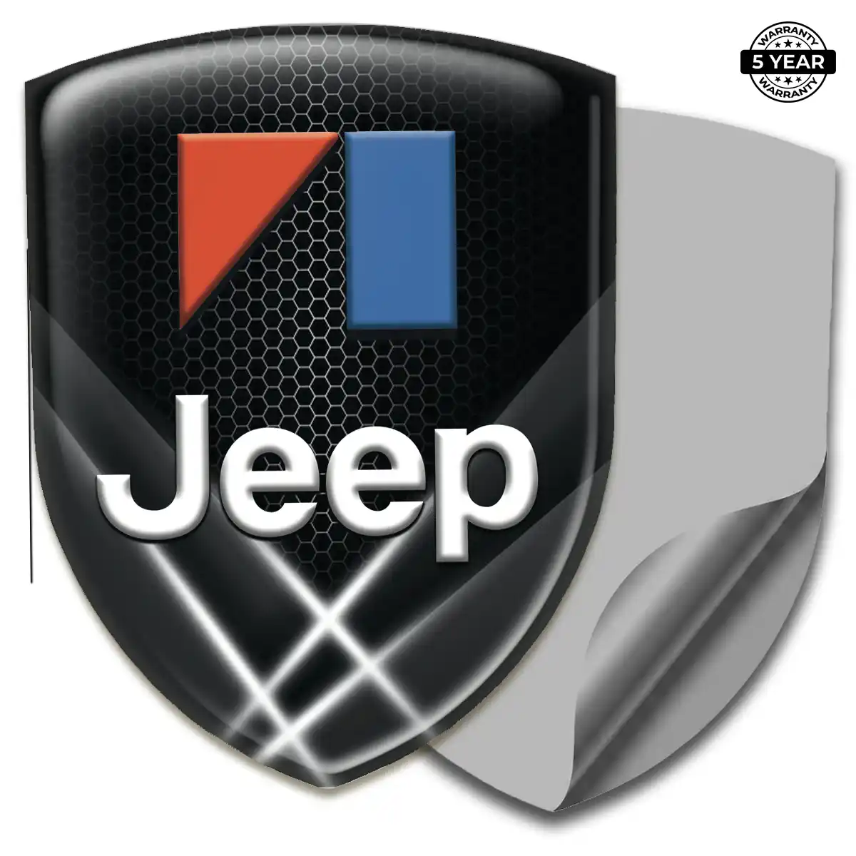 Jeep Crest Logo Emblem Opulent Line