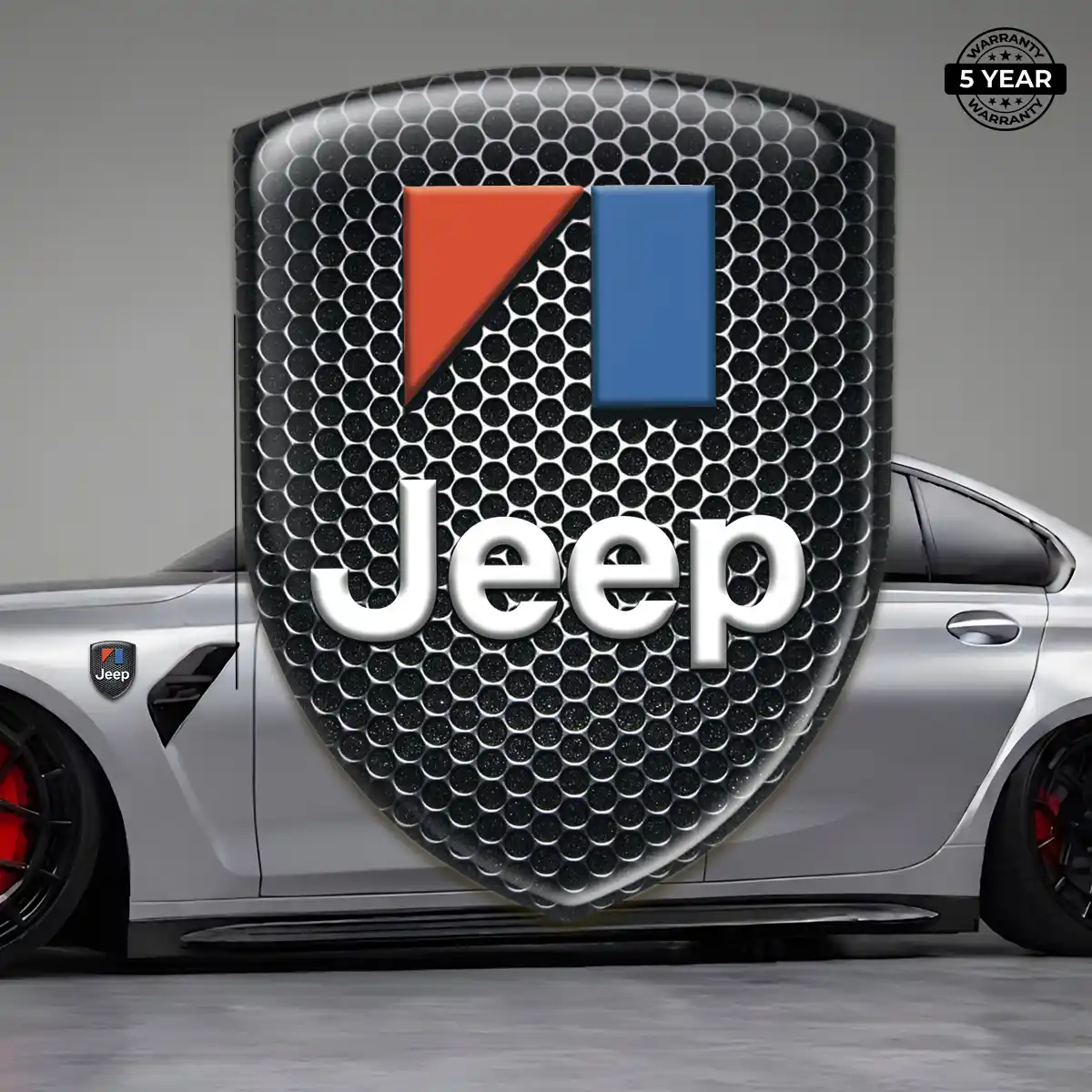 Jeep Crest Logo Emblem Prime Quality