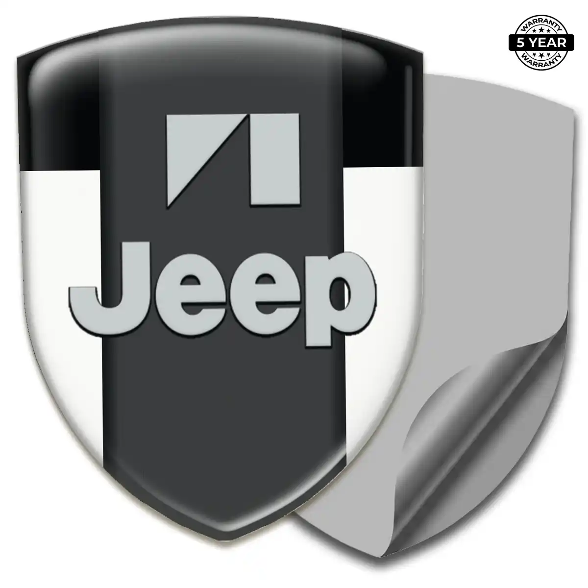 Jeep Crest Logo Emblem Refined Design