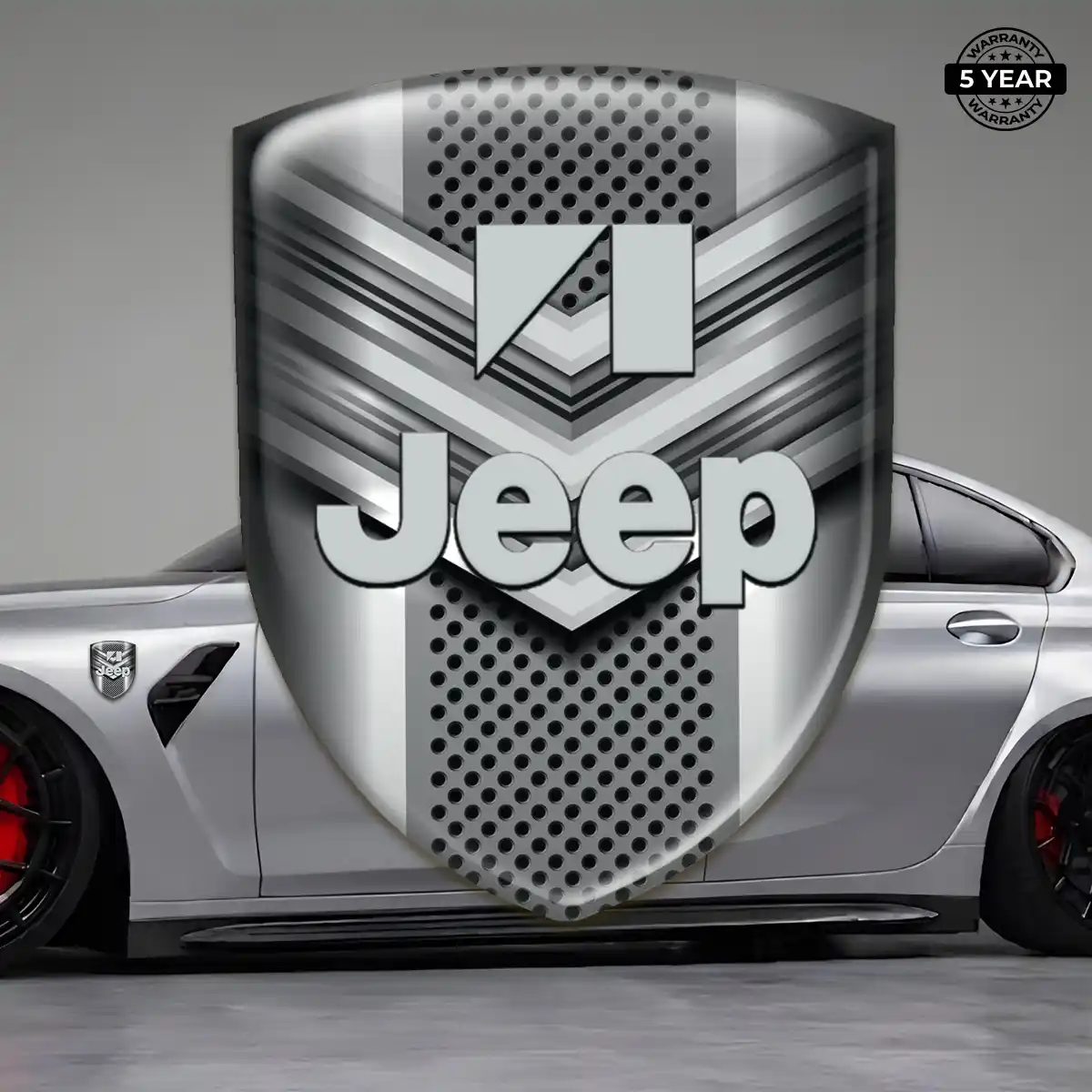 Jeep Crest Logo Emblem Signature Grade