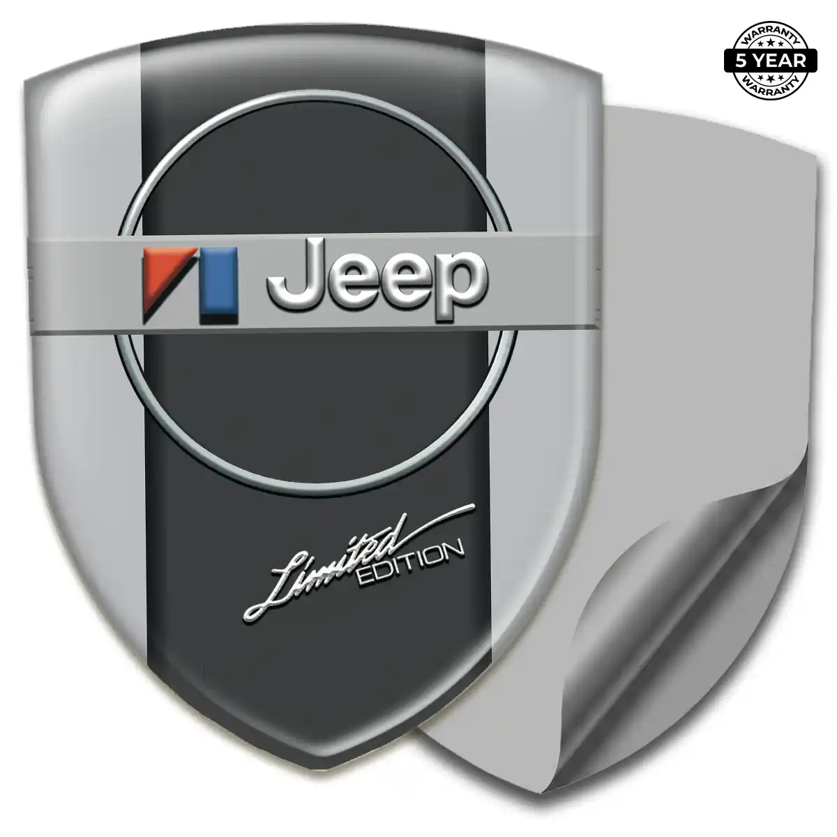 Jeep Crest Logo Emblem Sleek Style