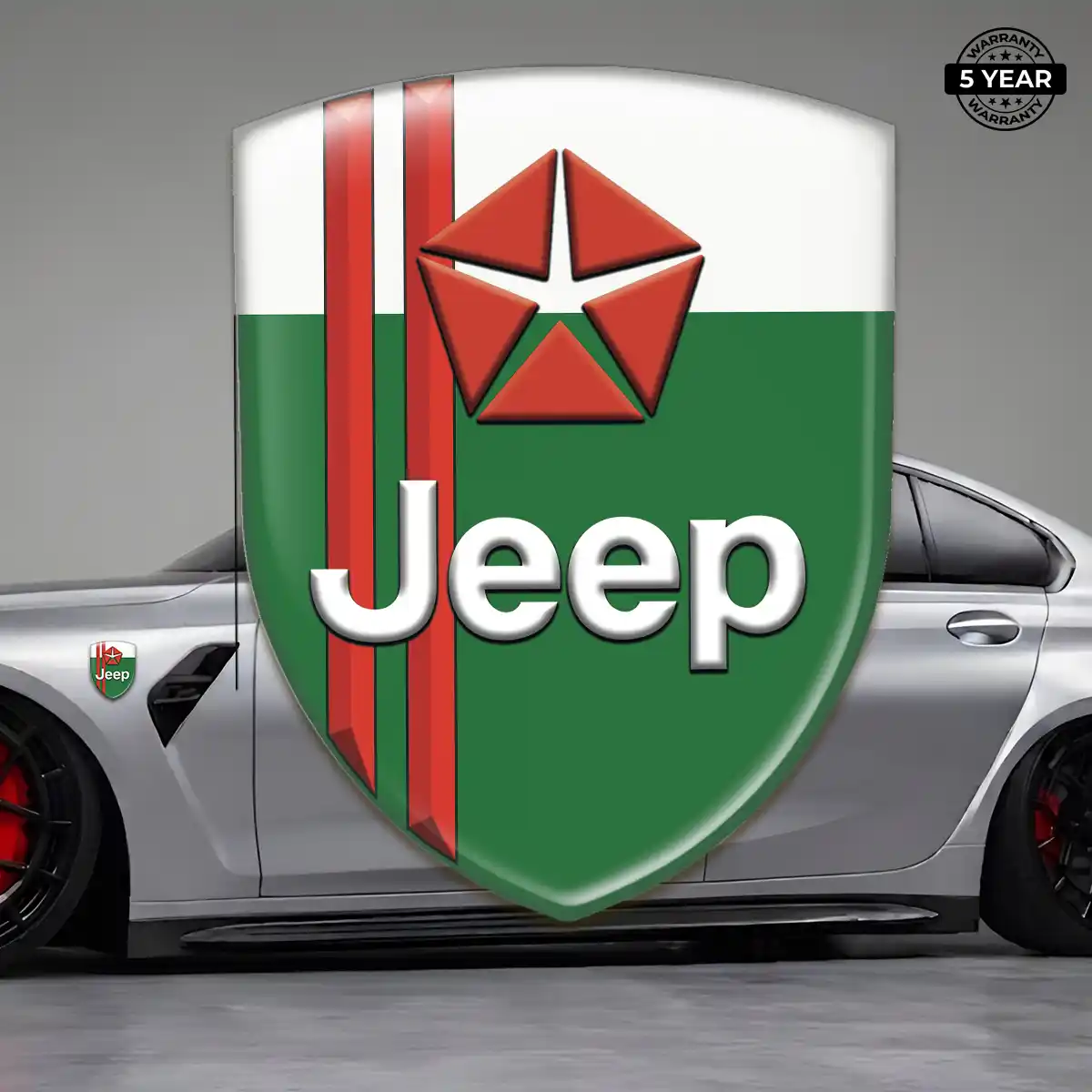 Jeep Crest Logo Emblem Superior Craft