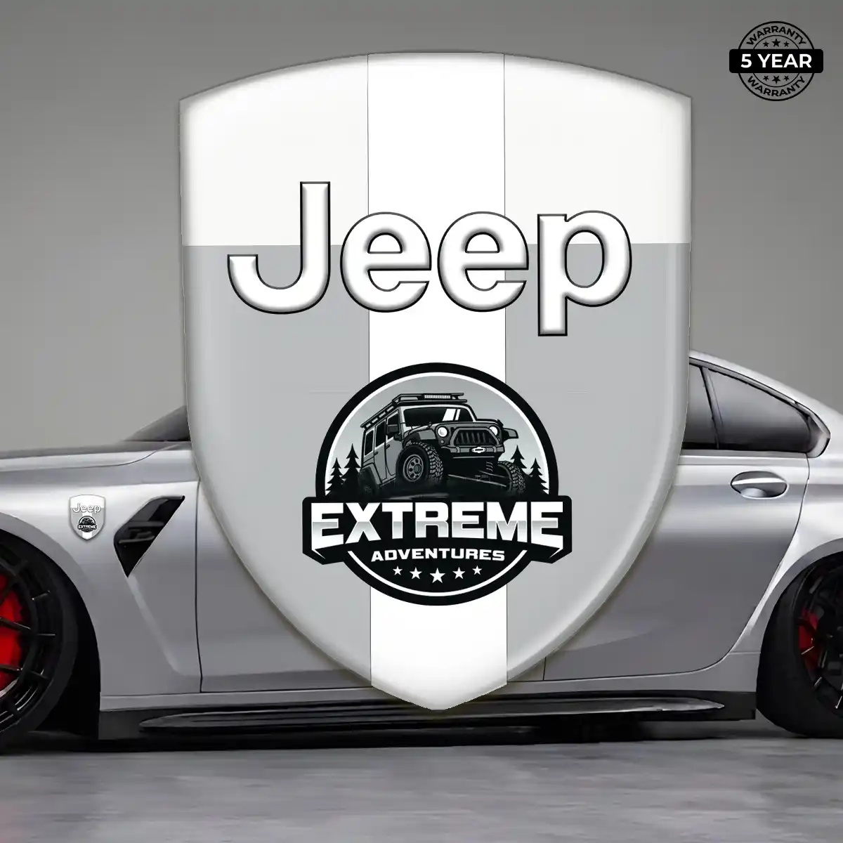Jeep Domed Badge Deluxe Edition