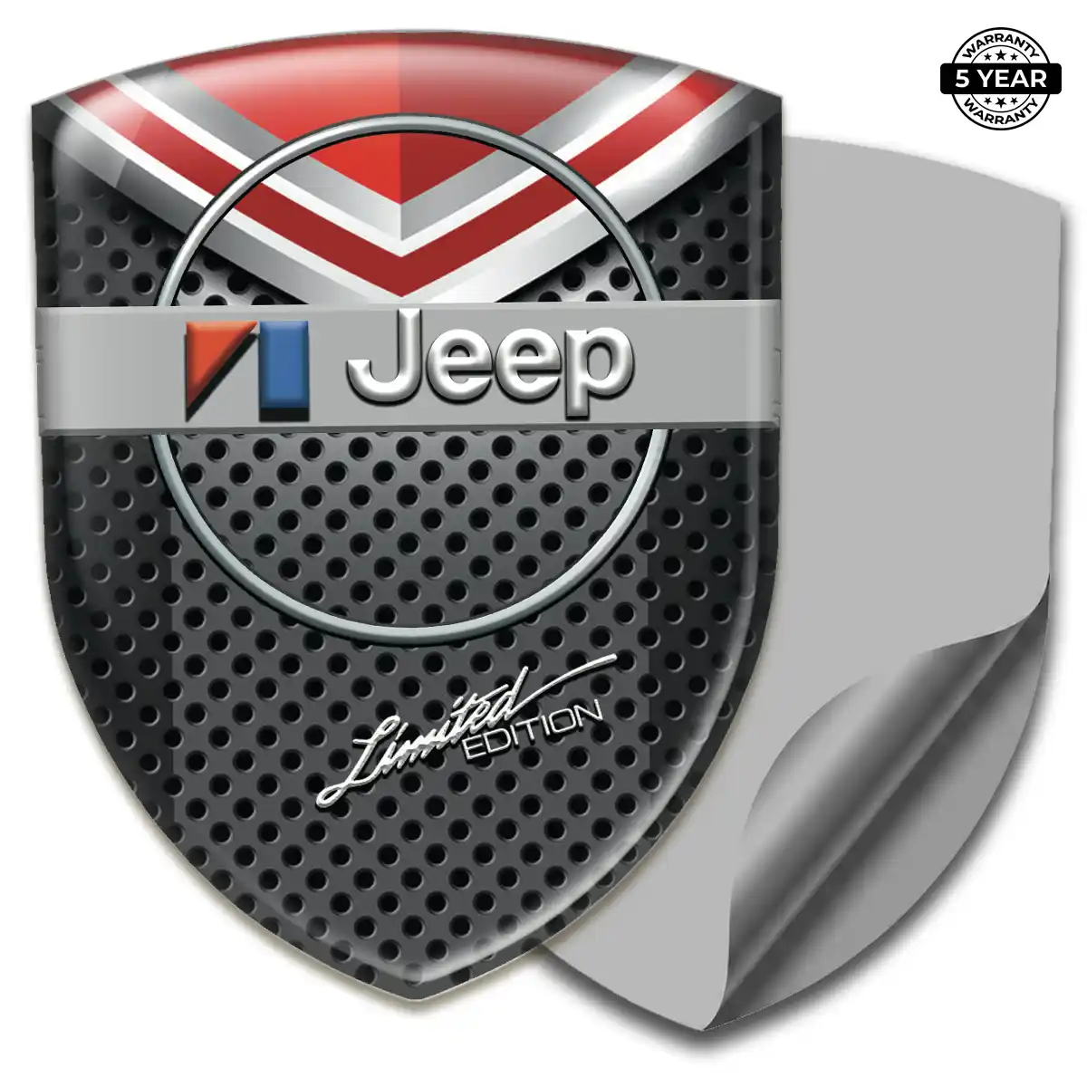 Jeep Domed Badge Exterior Luxe