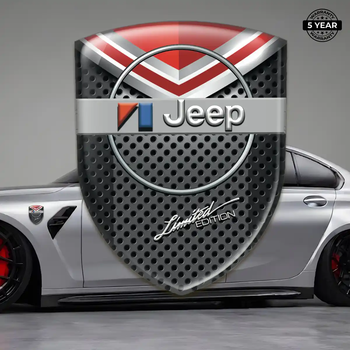 Jeep Domed Badge Exterior Luxe