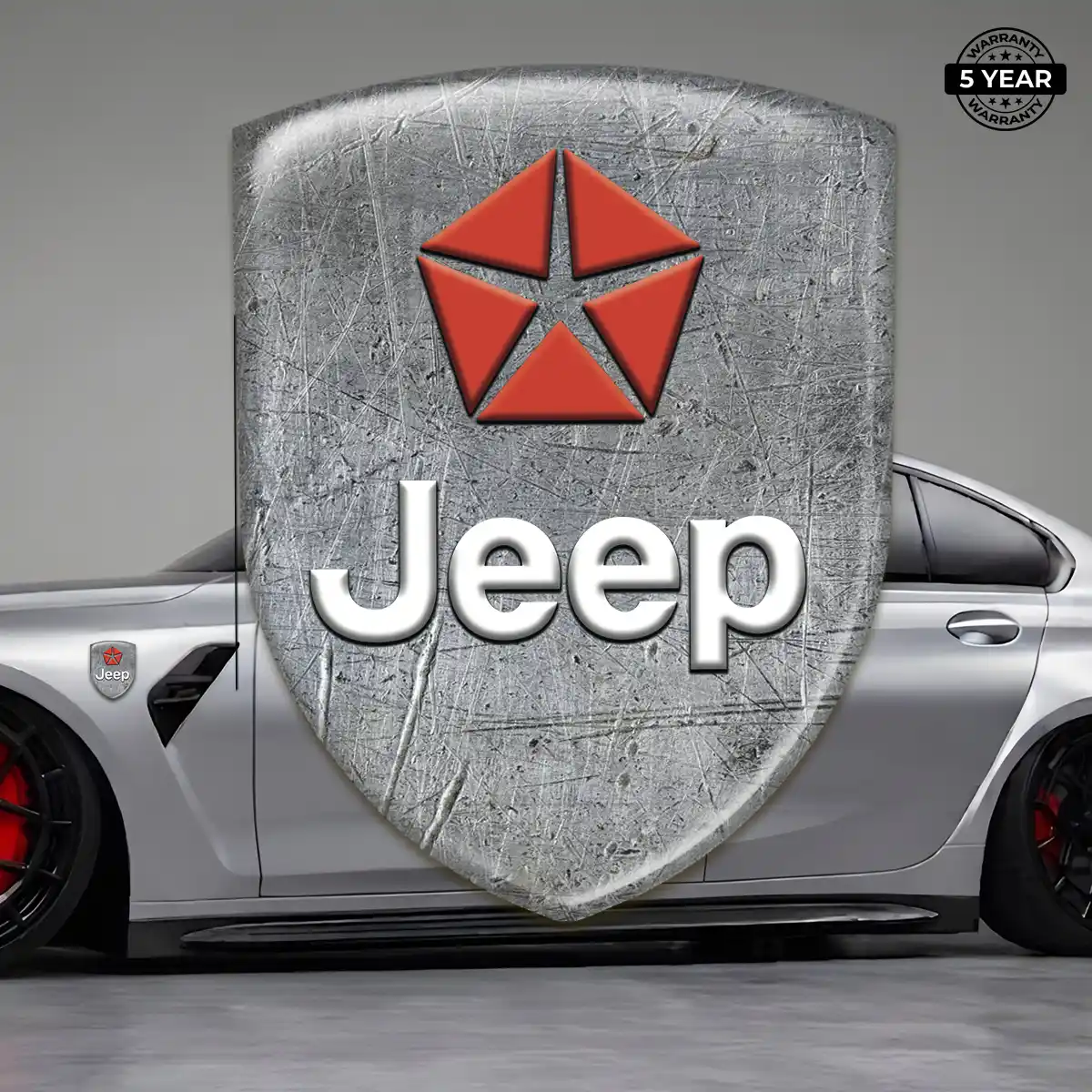 Jeep Domed Badge Interior Luxe