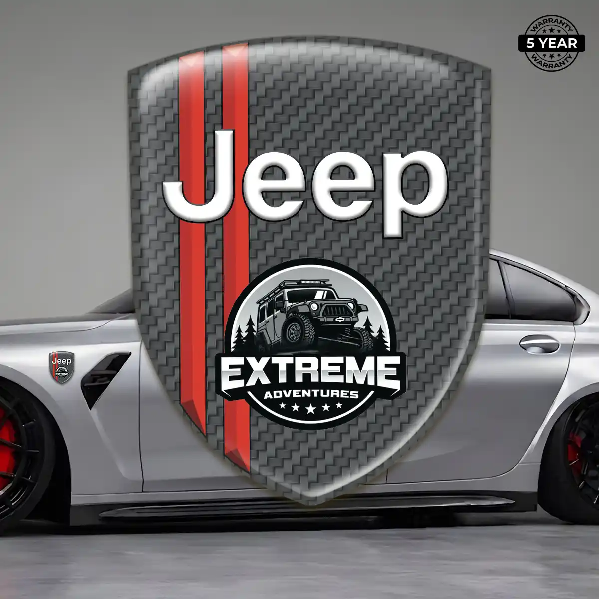 Jeep Domed Badge Opulent Line