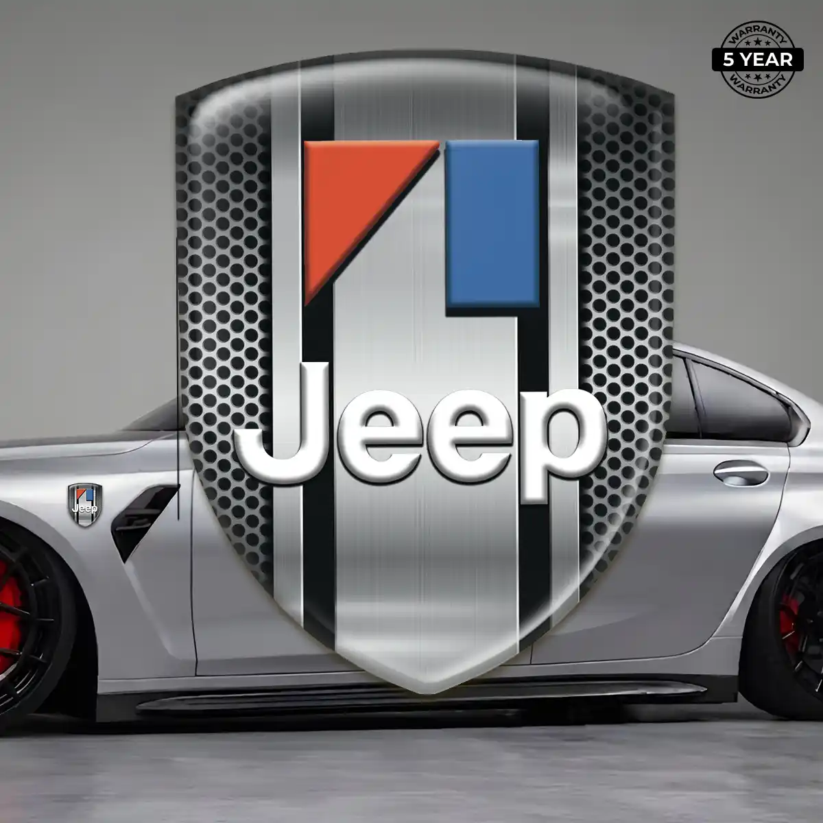 Jeep Domed Badge Outer Style