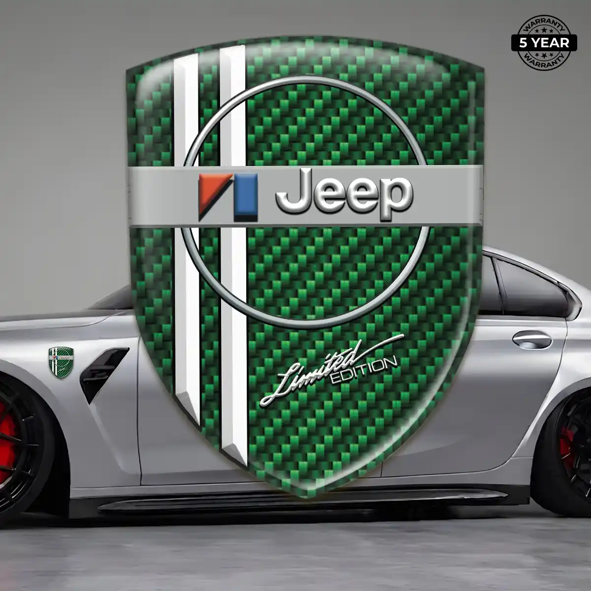 Jeep Domed Badge Premium Dome