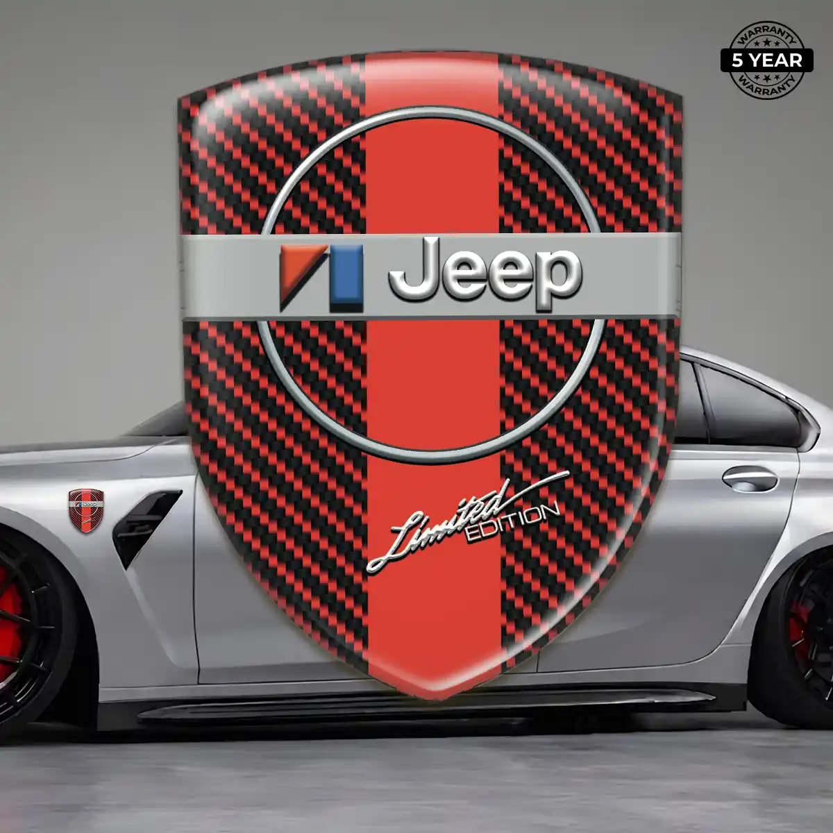 Jeep Domed Badge Prestige Line