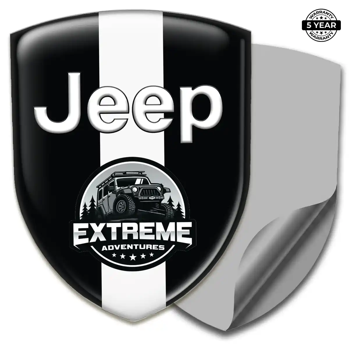 Jeep Domed Badge Prime Quality