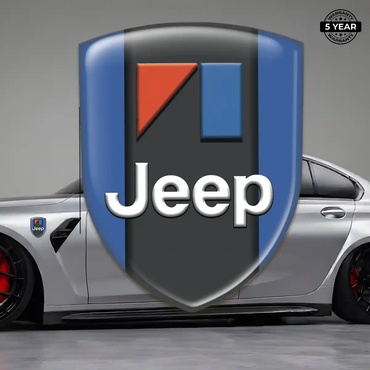 Jeep Domed Badge Refined Design