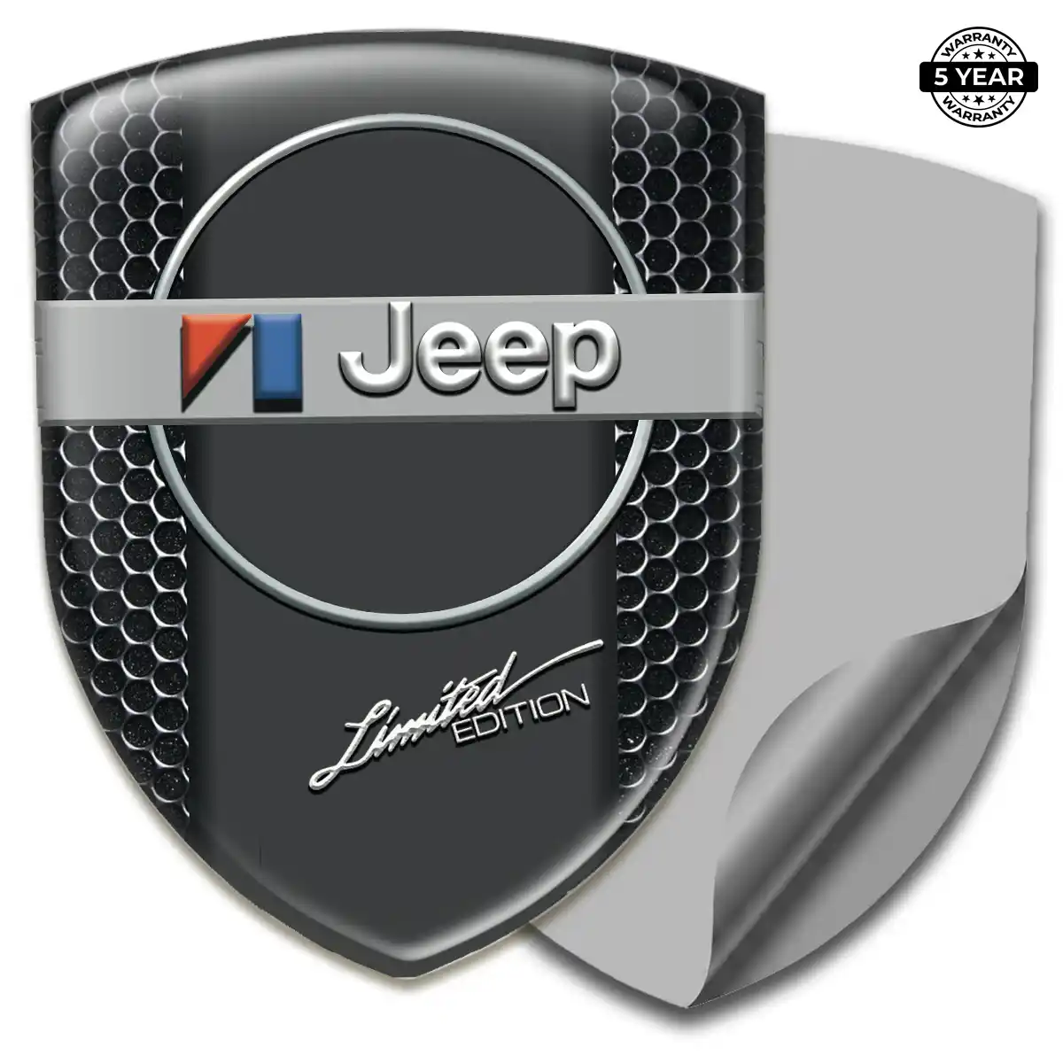 Jeep Domed Badge Resin Elite