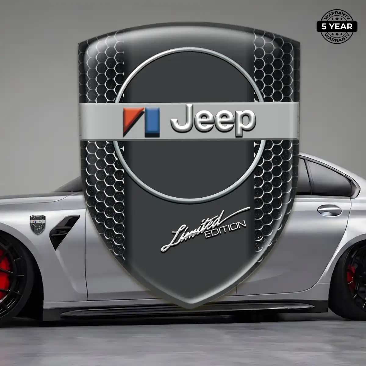 Jeep Domed Badge Resin Elite