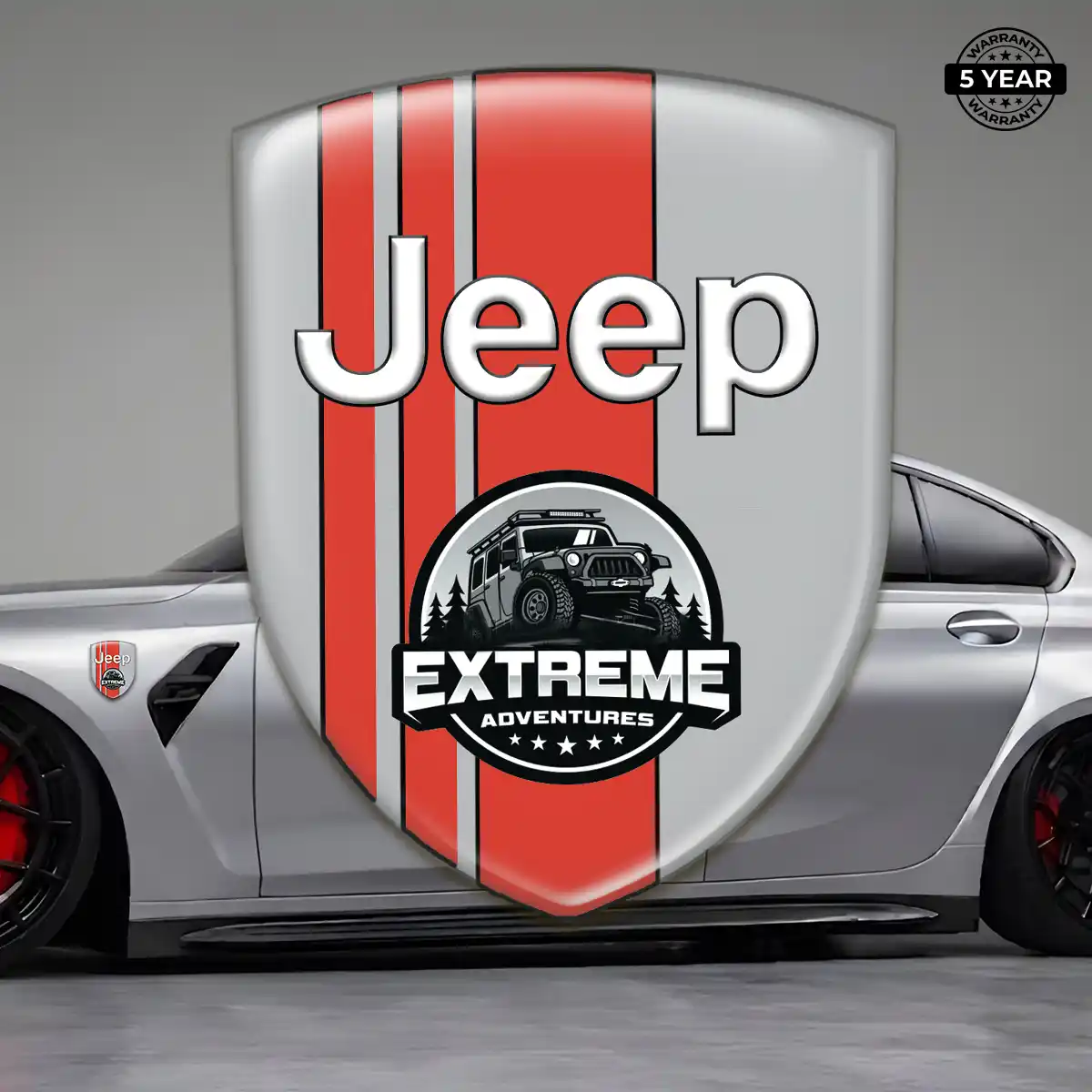 Jeep Domed Badge Superior Craft