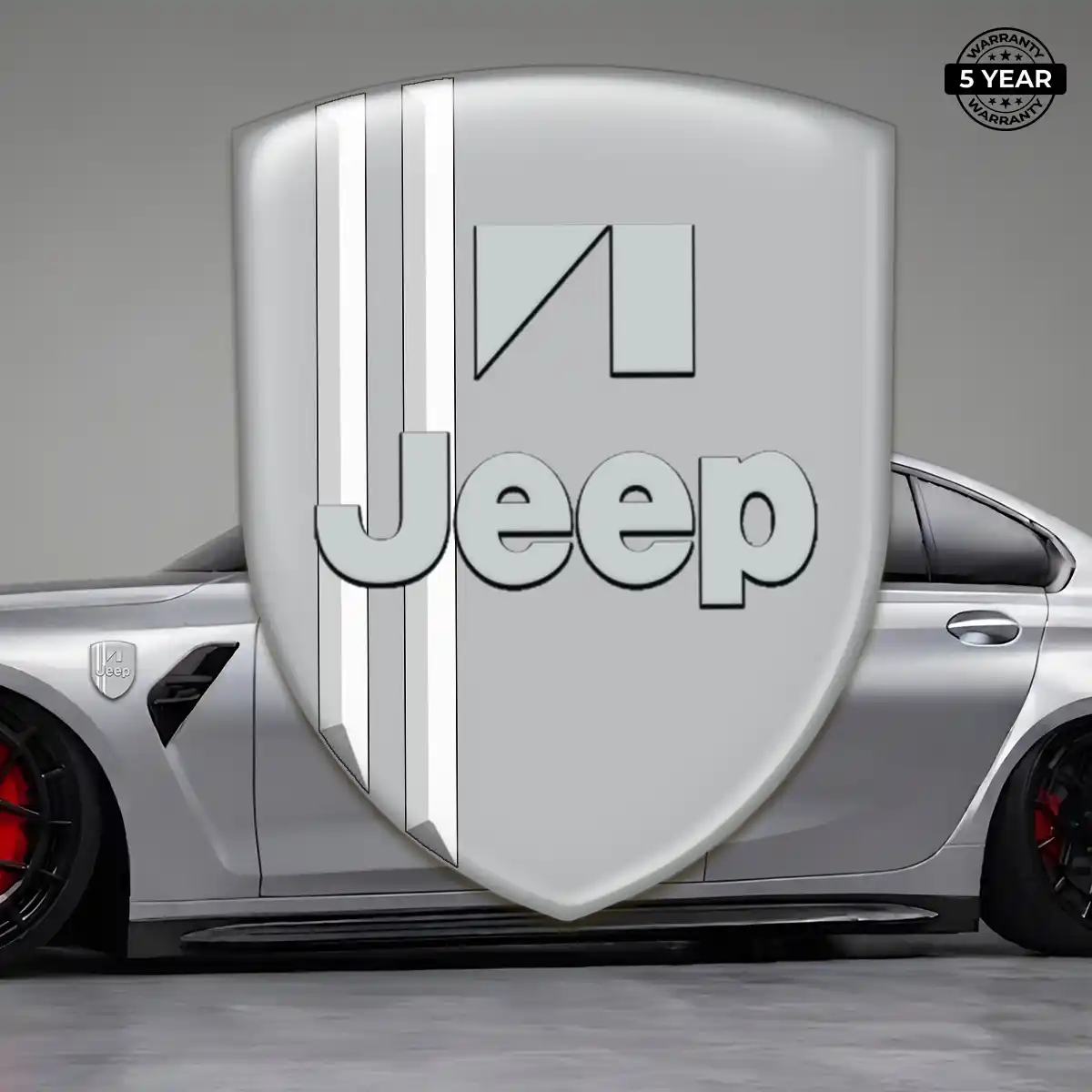 Jeep Domed Car Sticker Exclusive Series