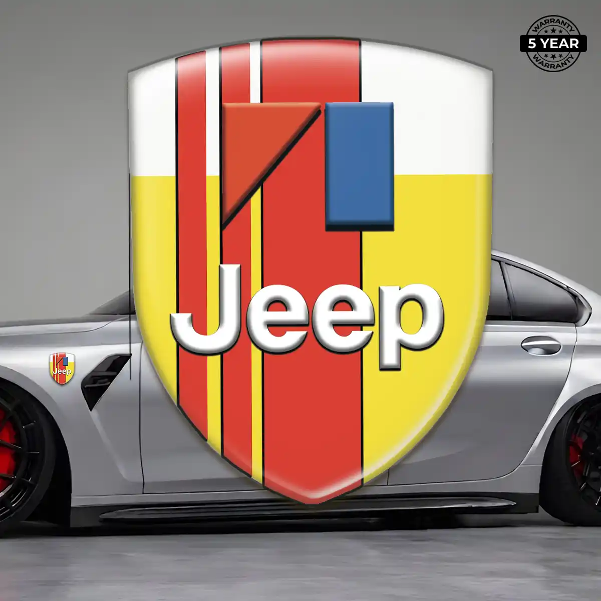 Jeep Domed Car Sticker Exterior Luxe