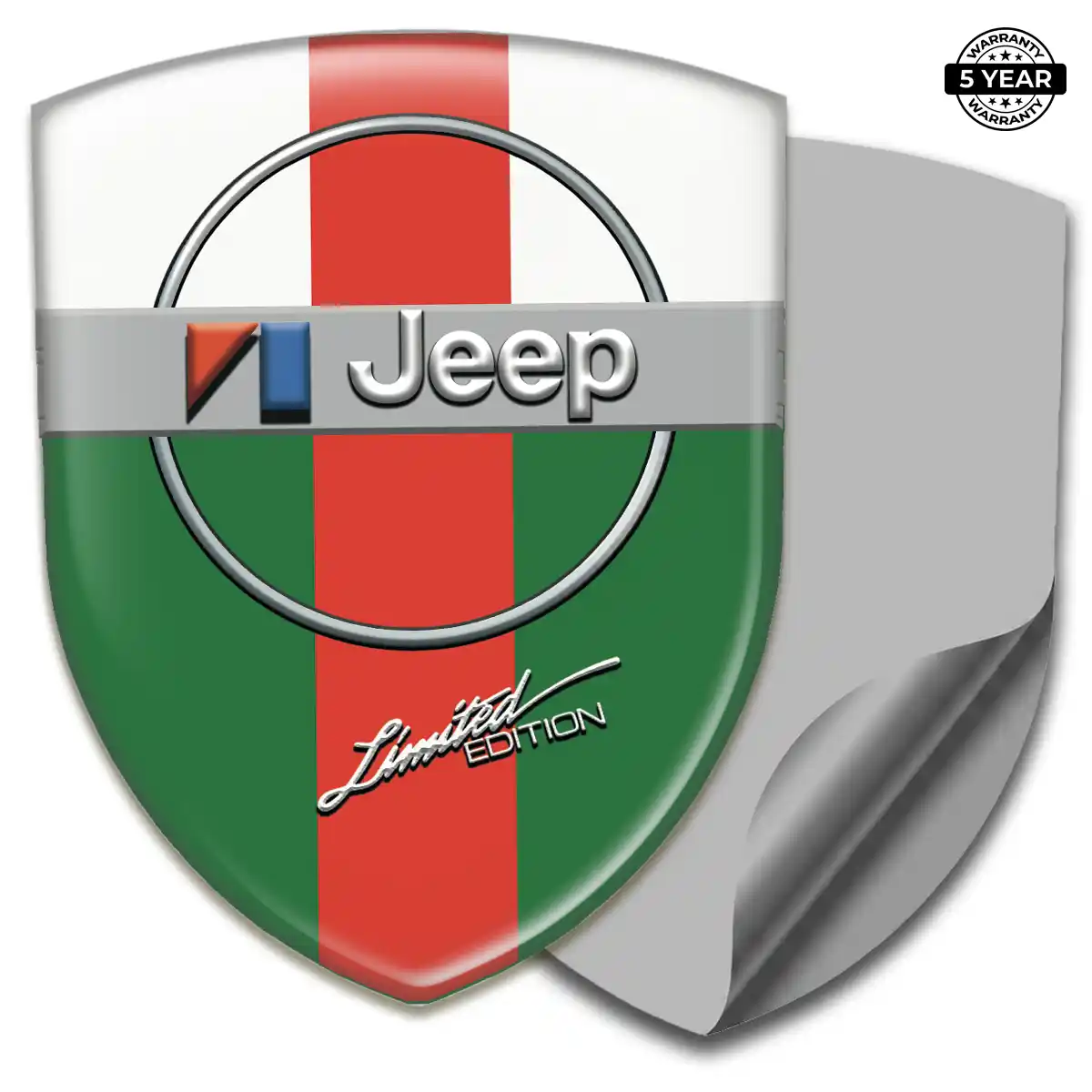Jeep Domed Car Sticker Prestige Line