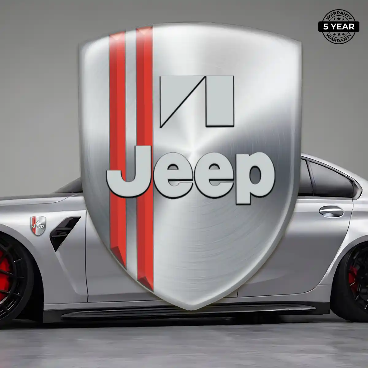 Jeep Domed Car Sticker Superior Craft