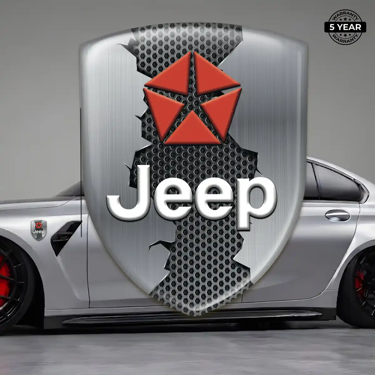 Jeep Domed Decal Elite Edition