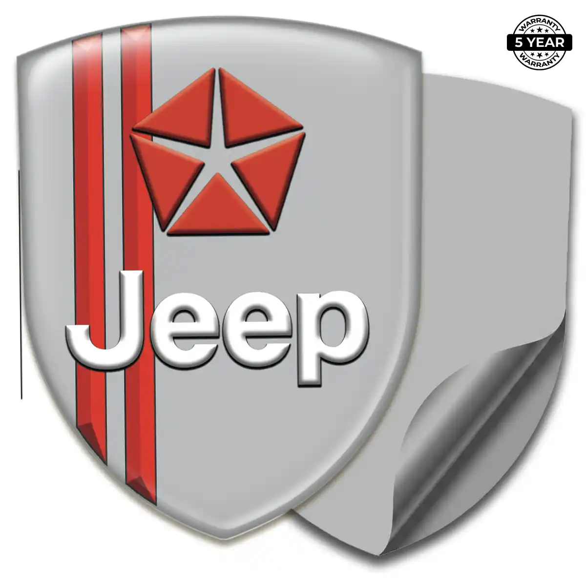 Jeep Domed Decal Interior Luxe