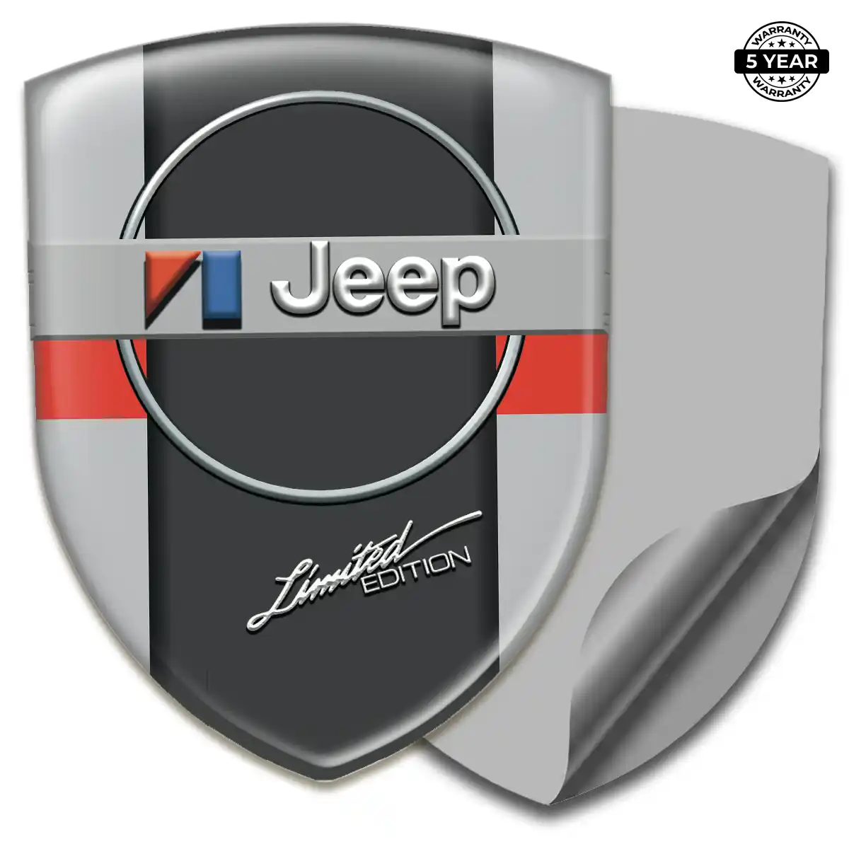 Jeep Domed Decal Noble Edition