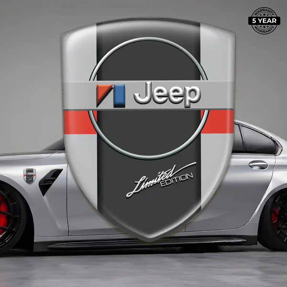 Jeep Domed Decal Noble Edition