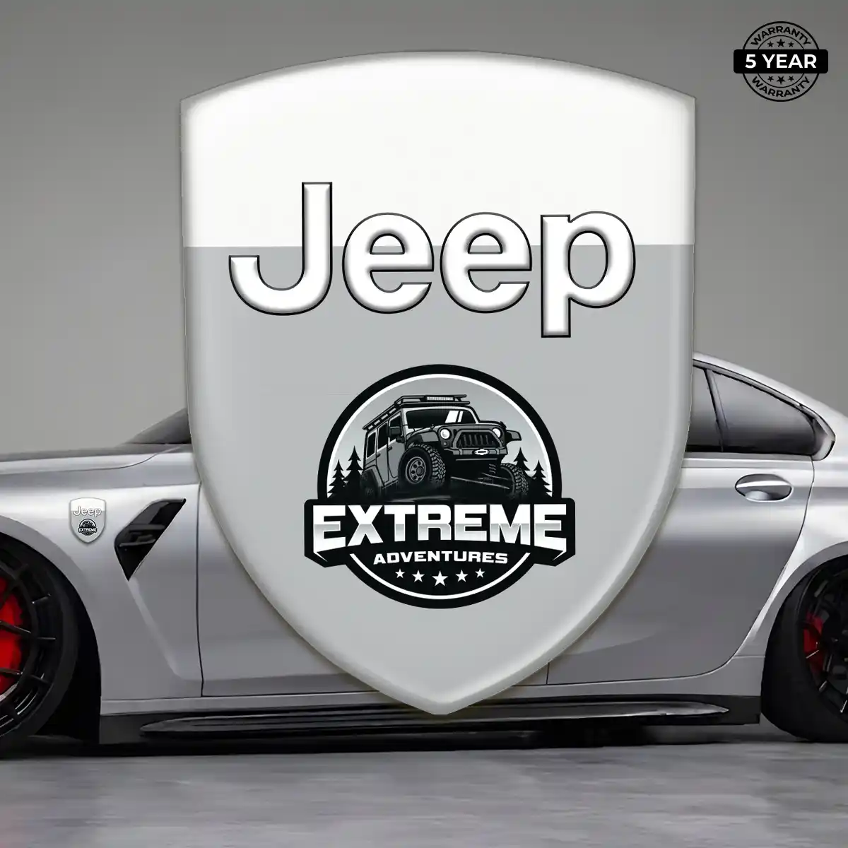 Jeep Domed Decal Opulent Line