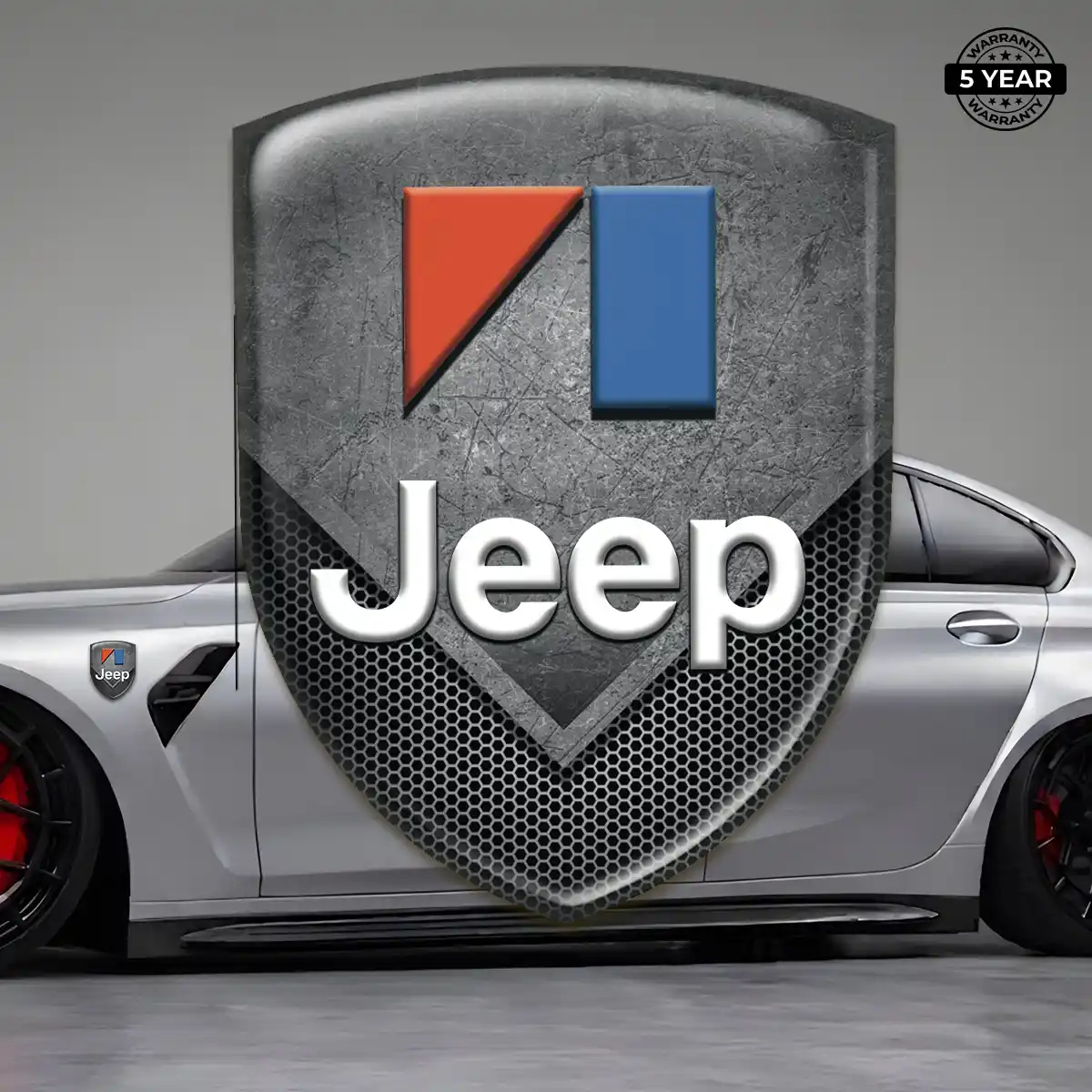 Jeep Domed Decal Premium Dome