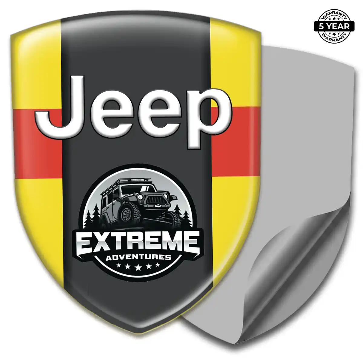 Jeep Domed Decal Prestige Line