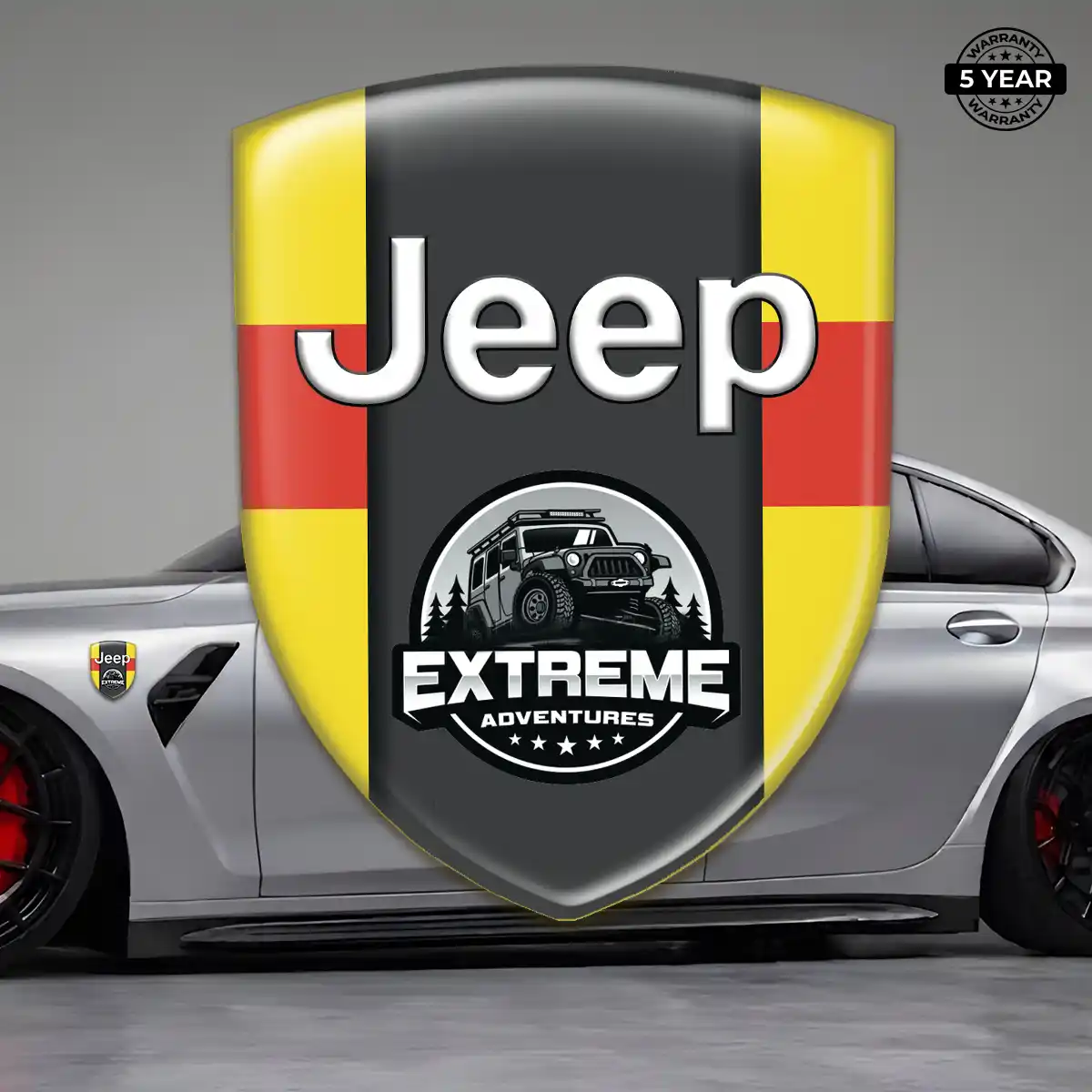 Jeep Domed Decal Prestige Line