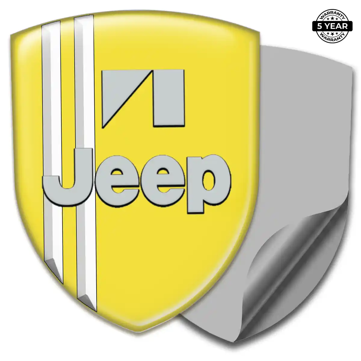 Jeep Domed Decal Prime Quality