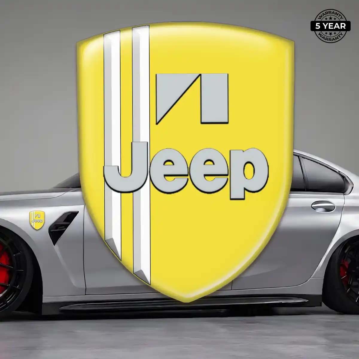 Jeep Domed Decal Prime Quality